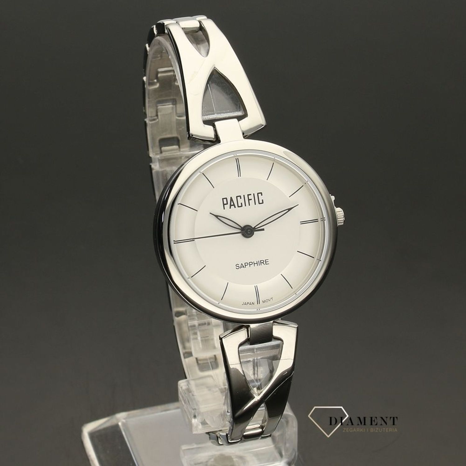 Damski zegarek Pacific Sapphire S6008 SILVER (1).jpg